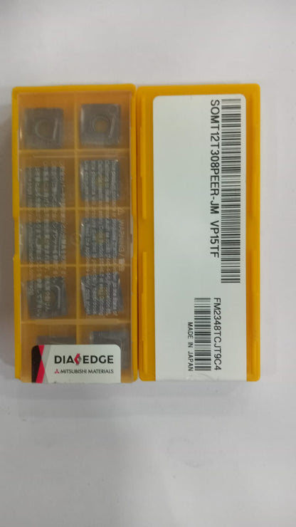 SOMT12T3 08/20 MILLING INSERT (MITSUBISHI) — Midland Tools India — image 2
