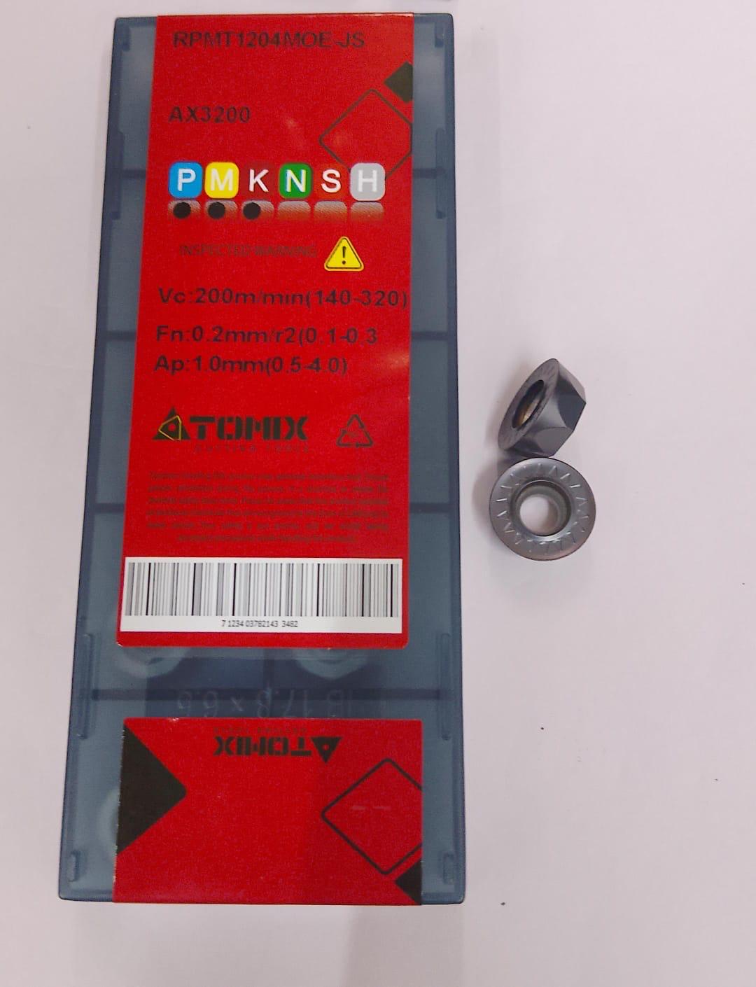 RPMT1204MOE-JS Milling Insert — Atomix — Midland Tools India