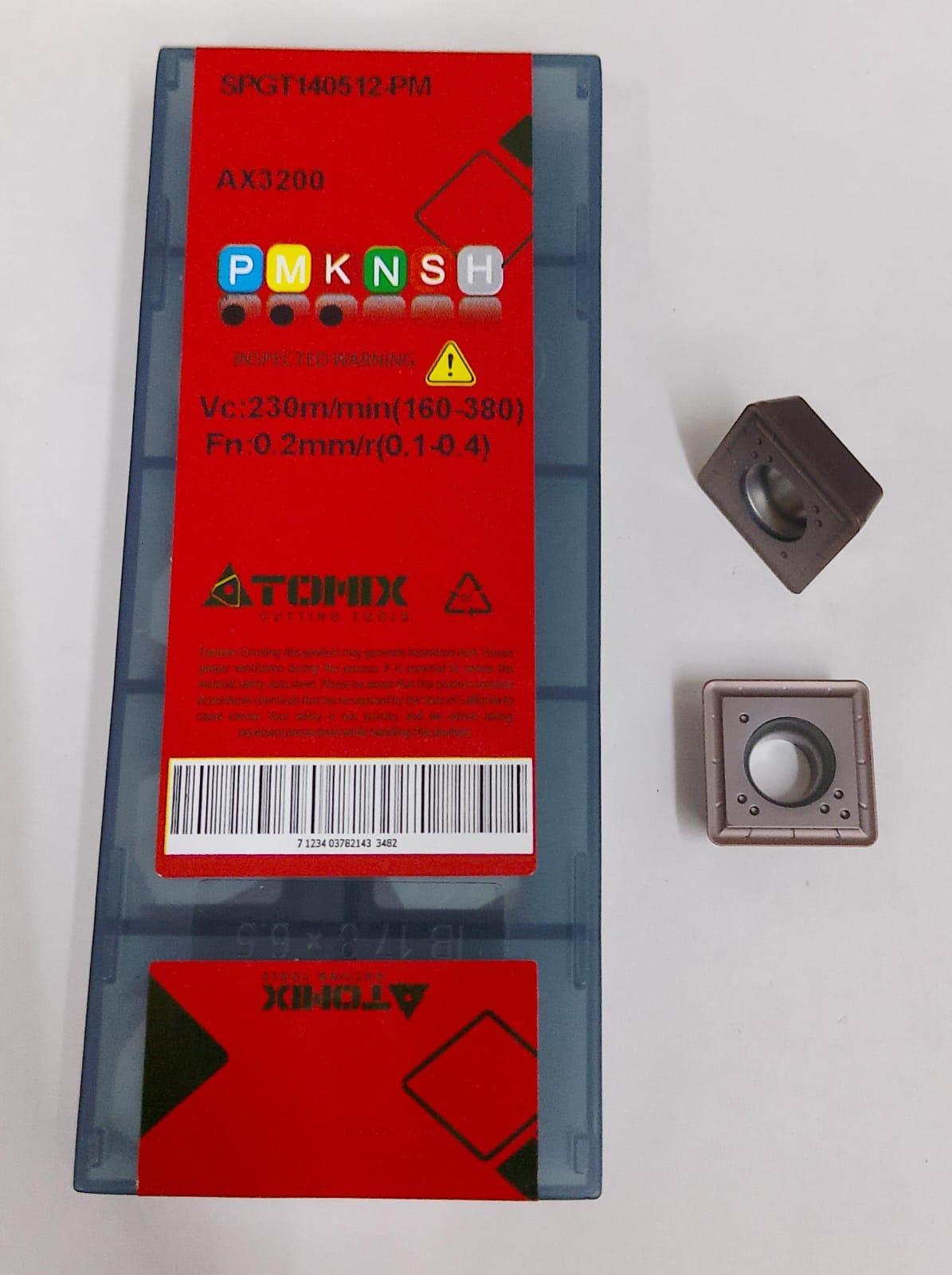 SPGT140512-PM AX3200 Drilling Insert — Atomix — Midland Tools India