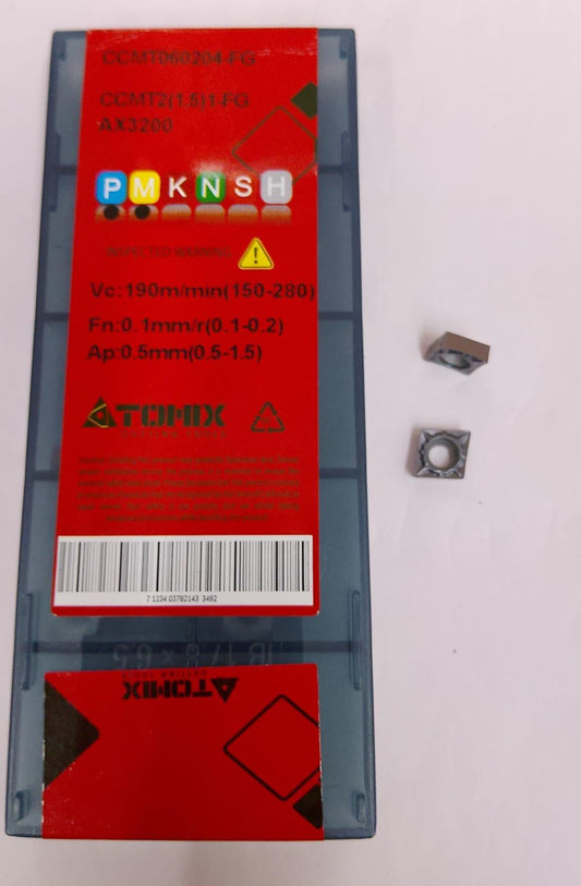 CCMT060204 Turning Insert — Atomix — Midland Tools India