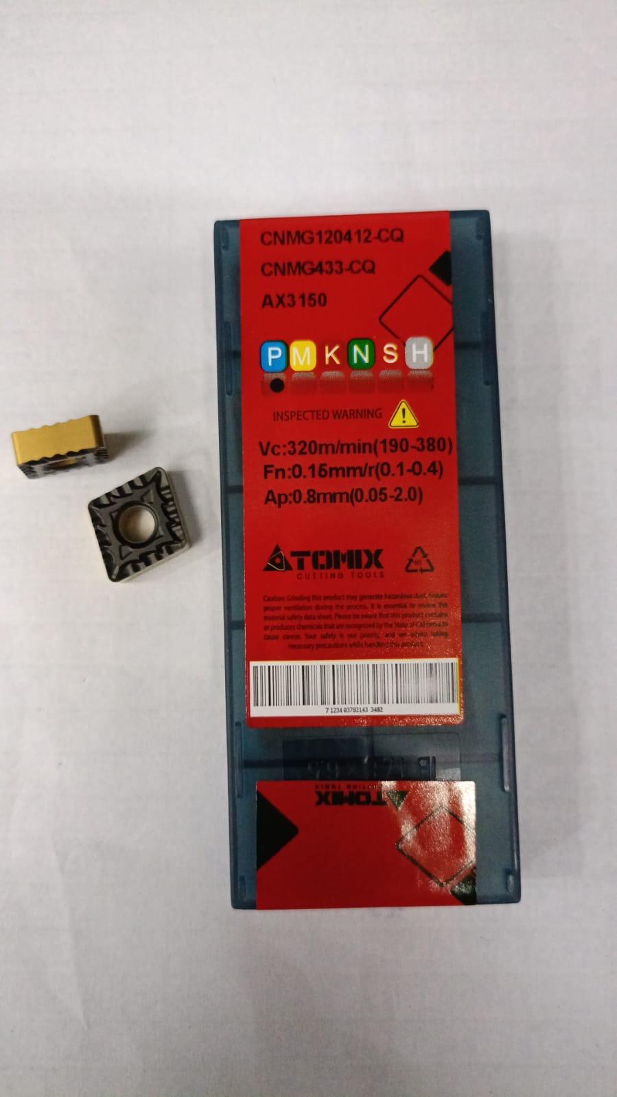 CNMG120412 Turning Insert — Atomix — Midland Tools India
