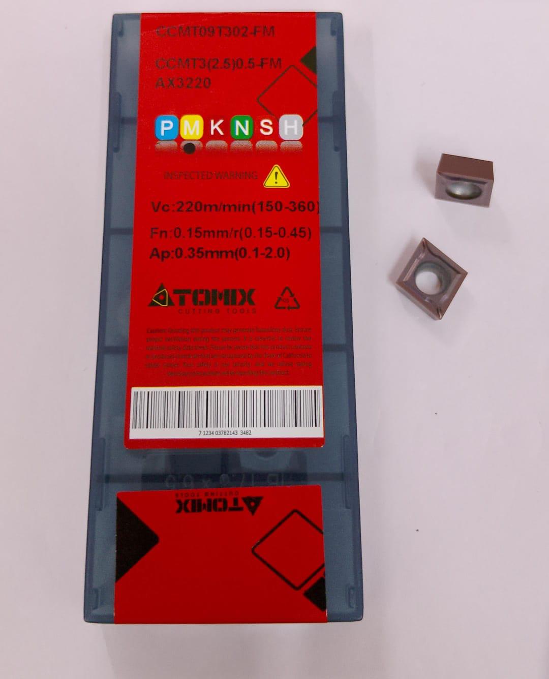 CCMT09T302 Turning Insert — Atomix — Midland Tools India