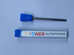 Ballnose 4F HRC 45  ( standard shank )