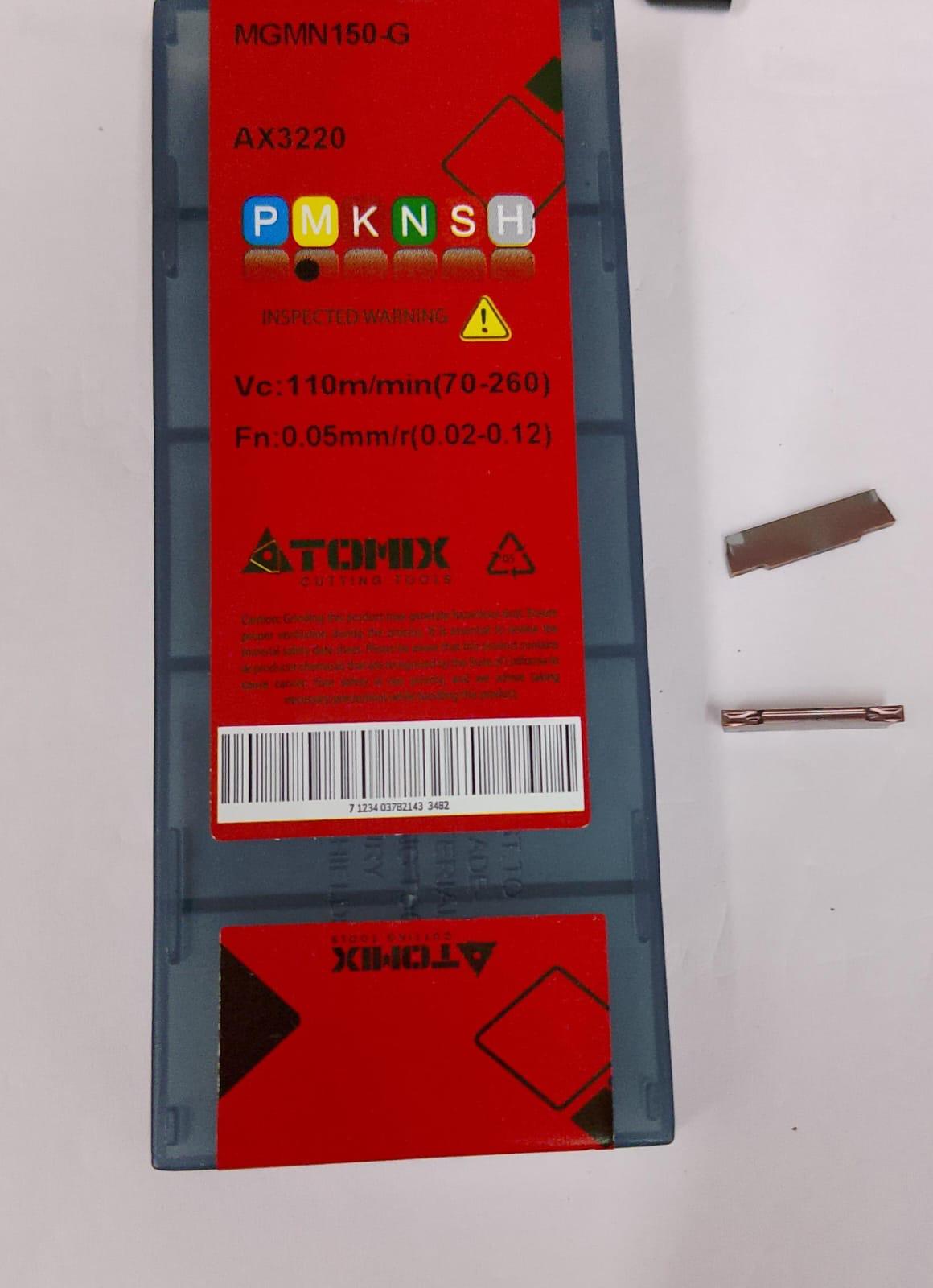 MGMN150-G Grooving Insert — Atomix — Midland Tools India
