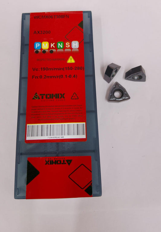 WCMX080412B-ZK Drilling Insert — Atomix — Midland Tools India