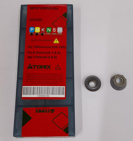 RPMT1204MO TURNING INSERT (ATOMIX)