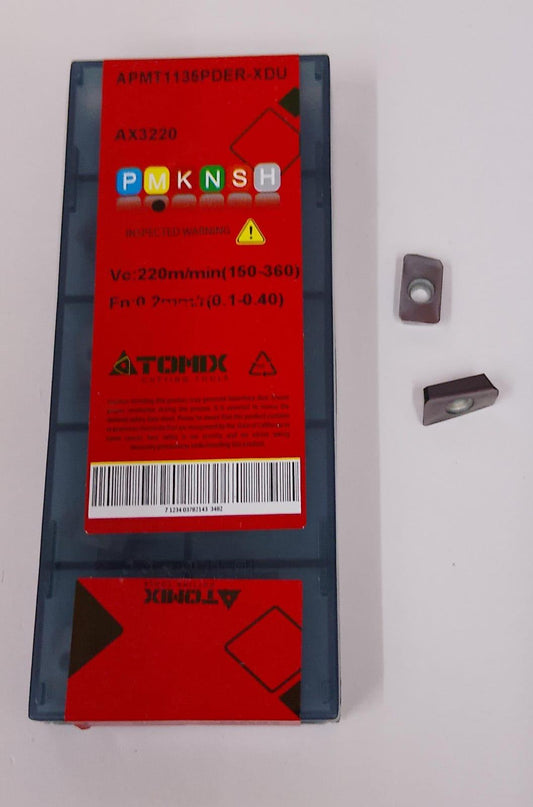 APMT1135PDER MILLING INSERT (ATOMIX)