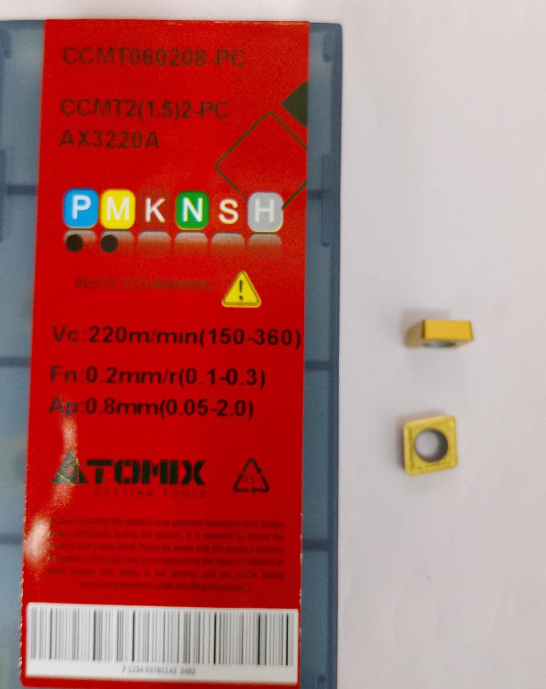 CCMT060208 Turning Insert — Atomix — Midland Tools India