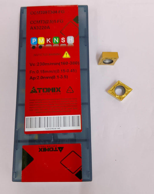CCMT09T304 TURNING INSERT (ATOMIX)