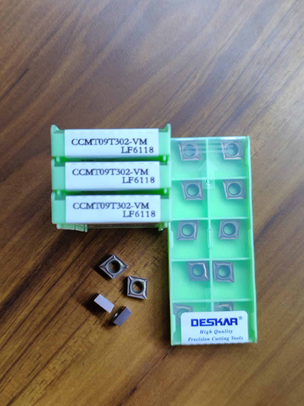 CCMT09T302 VM LF6118 TURNING INSERT (DESKAR) — Midland Tools India