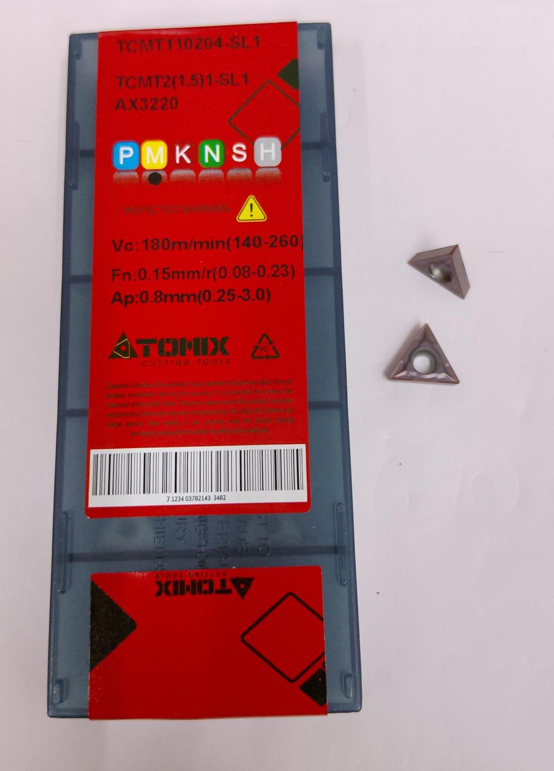 TCMT110204 Turning Insert — Atomix — Midland Tools India