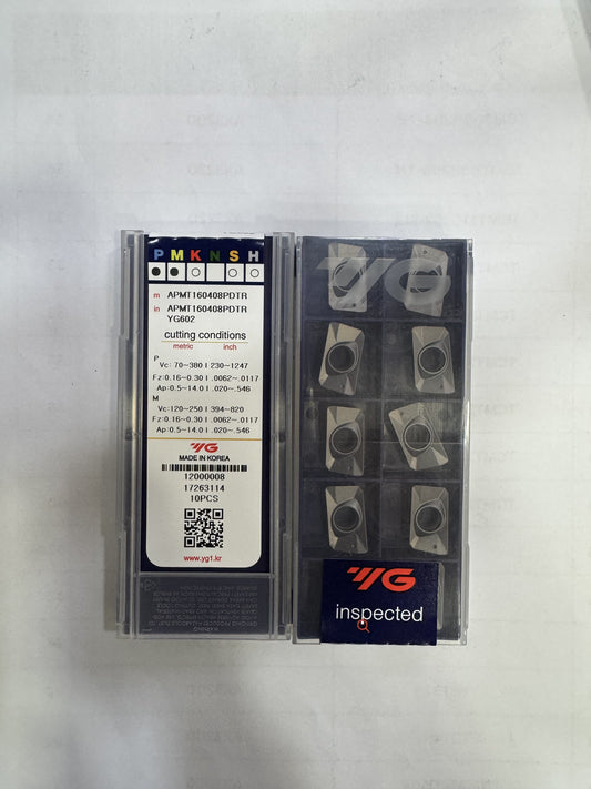 APMT 160408 PDTR MILLING INSERT (YG1) — Midland Tools India