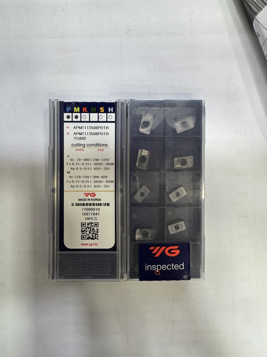 APMT113508 PDTR MILLING INSERT (YG1)
