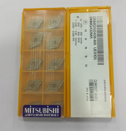DNMG150608-MA UE6105 TURNING INSERT (MITSUBISHI) — Midland Tools India