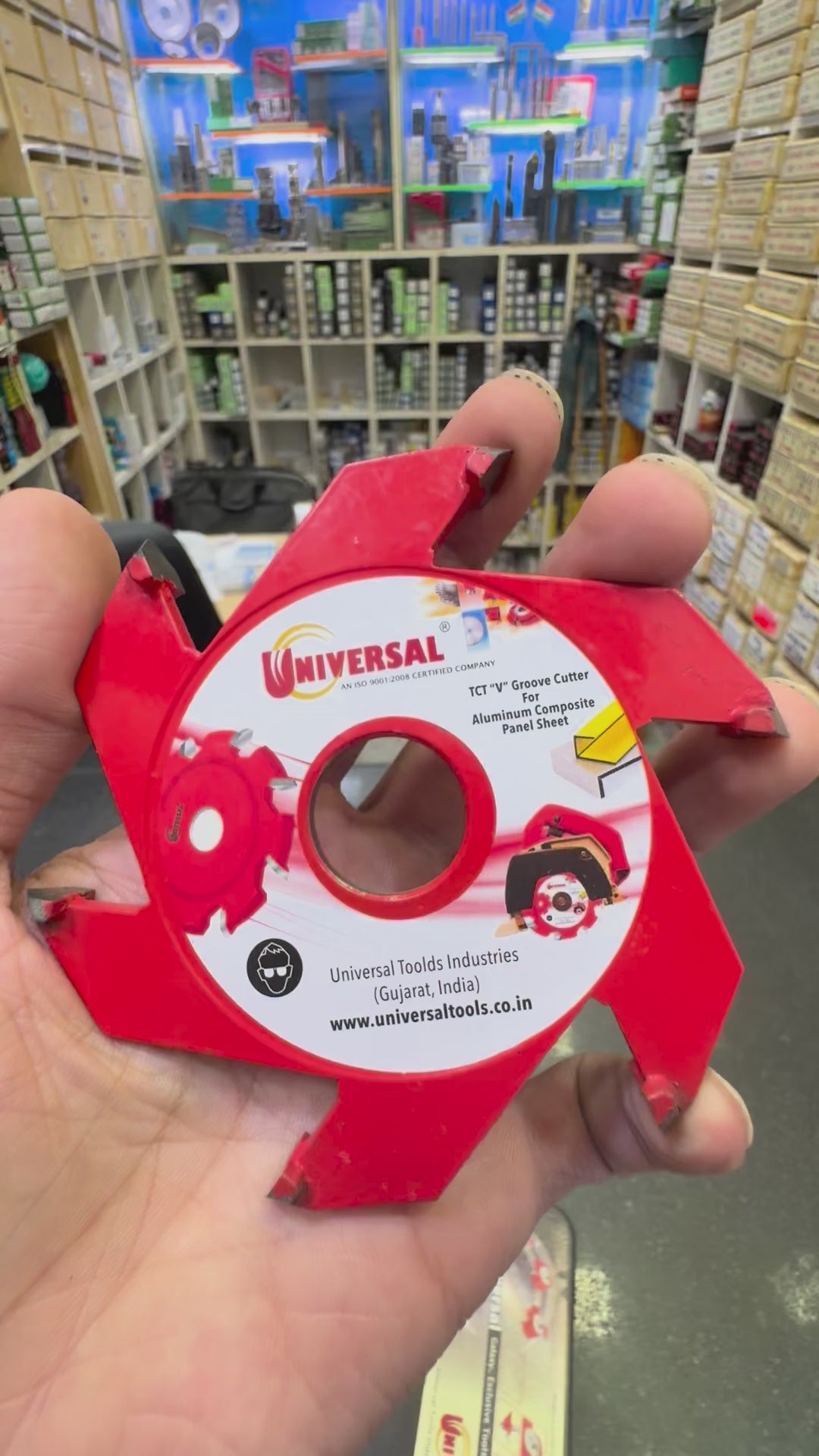 midland-media-9113d9db7c0e4978f6146b18-video | Universal TCT V-Groove Cutter 100 mm for ACP – CM-4 product video