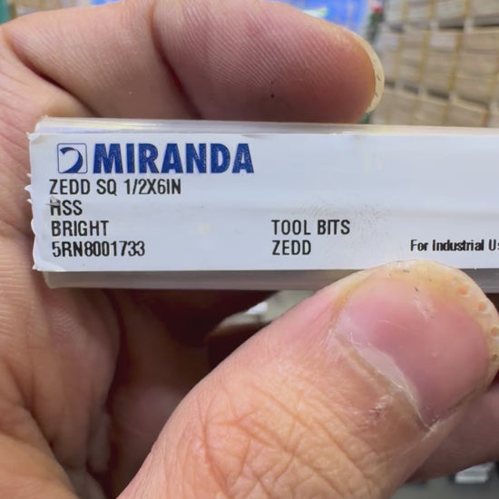 midland-media-f8614e2495602f30dc603493-video | HSS MIRANDA TOOL BIT BLANK – Size in Inches product video