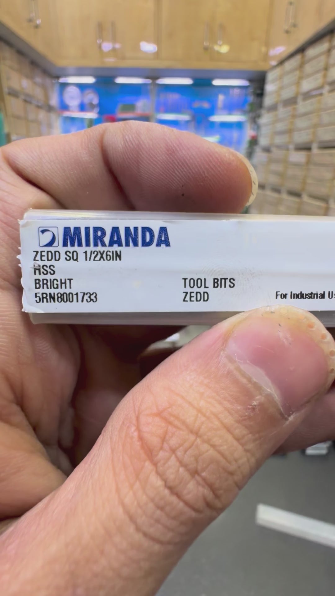 midland-media-f8614e2495602f30dc603493-video | HSS MIRANDA TOOL BIT BLANK – Size in Inches product video