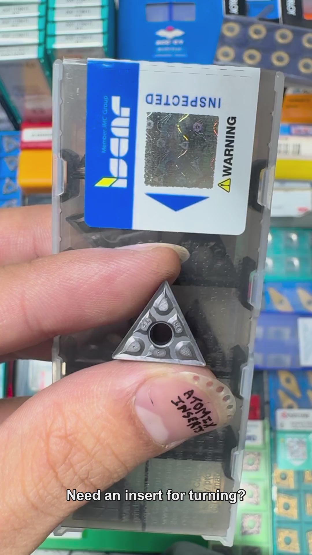 midland-media-7e28144d2916a3a9f1b7cf67-video | ISCAR TNMG160404-TF IC907 Turning Inserts — Box of 10 product video