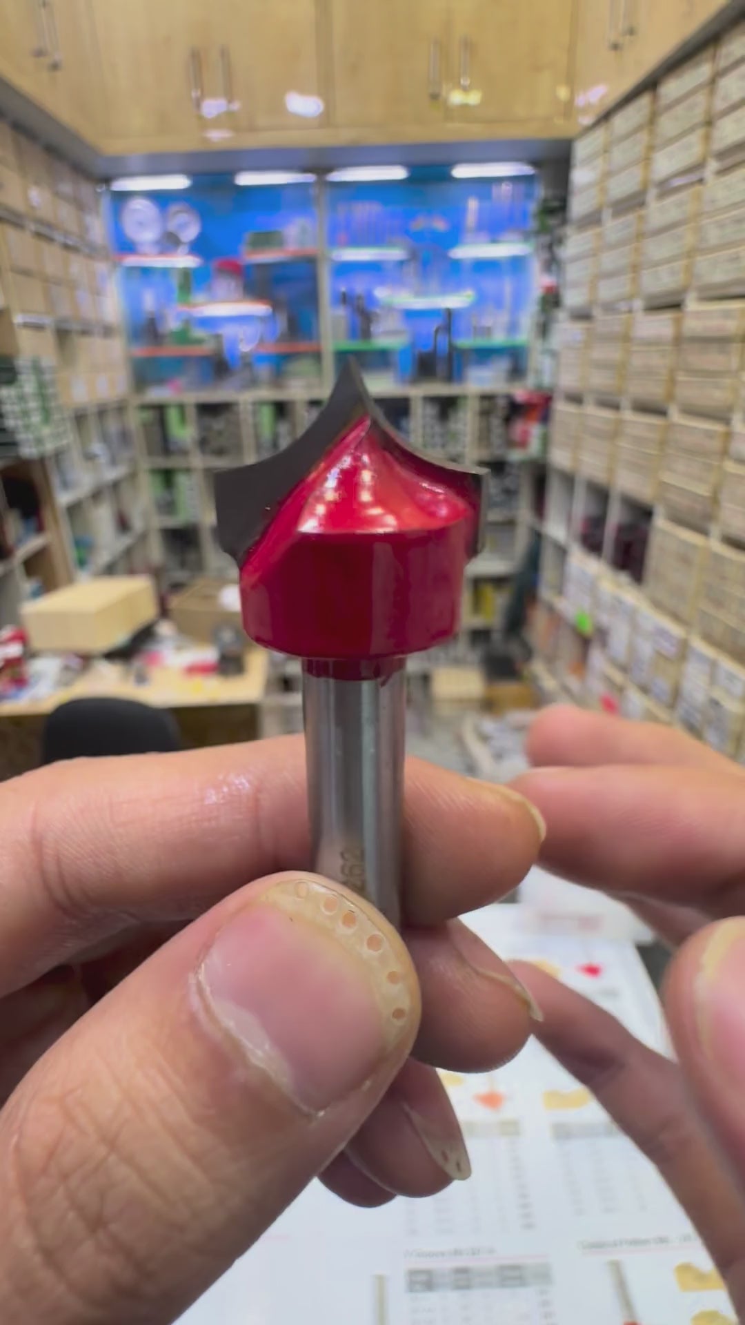 midland-media-c24f0fc2088541b9e34086a7-video | Oval Bit for CNC Router product video