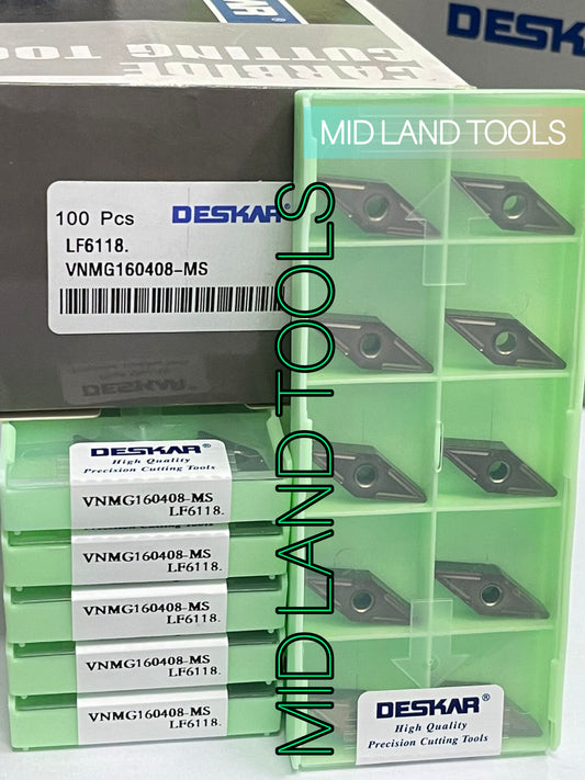 VNMG160408 HS/MS LF6118 TURNING INSERT (DESKAR)