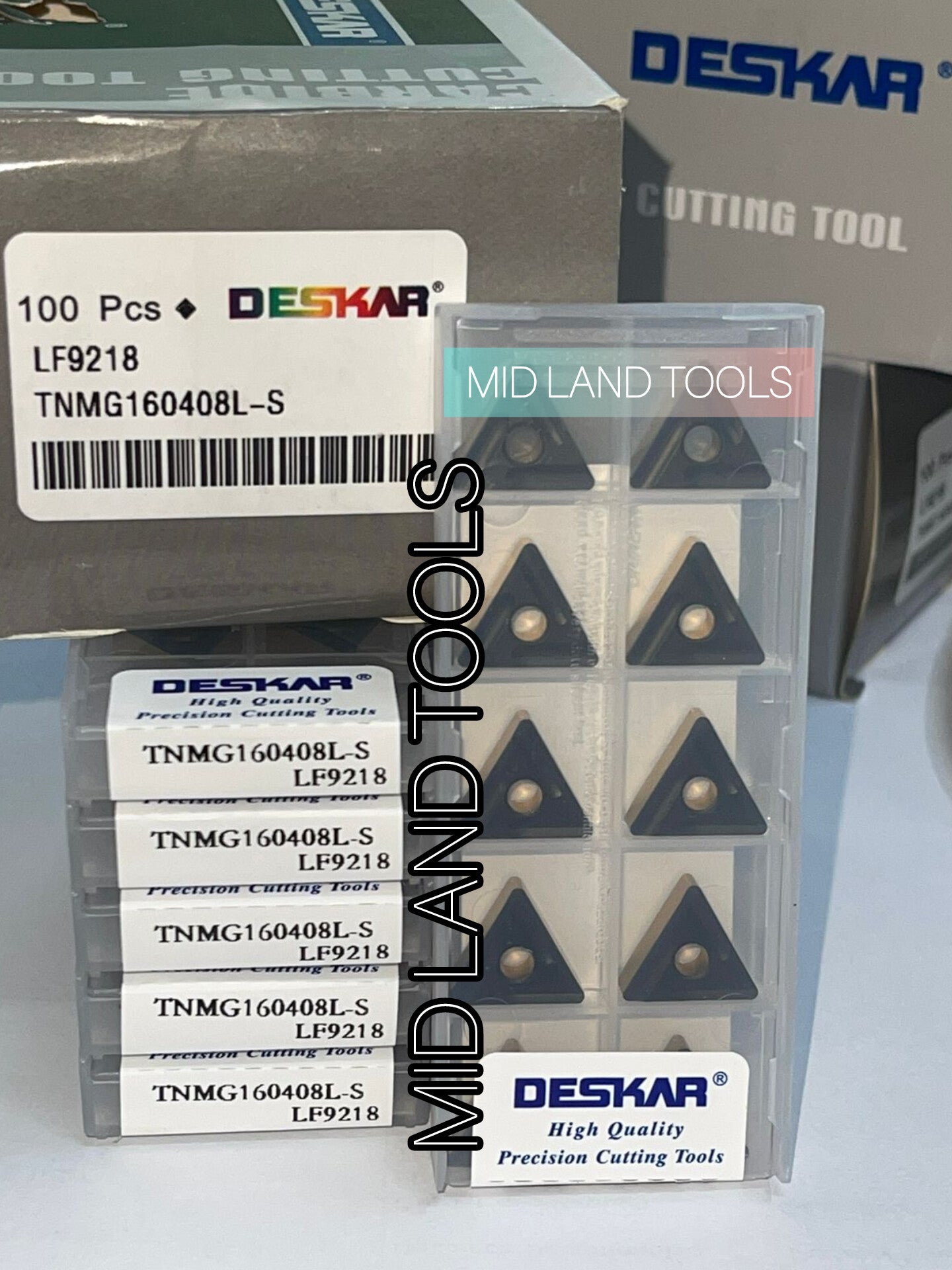 TNMG160408 L-S LF9218 TURNING INSERT (DESKAR) — Midland Tools India