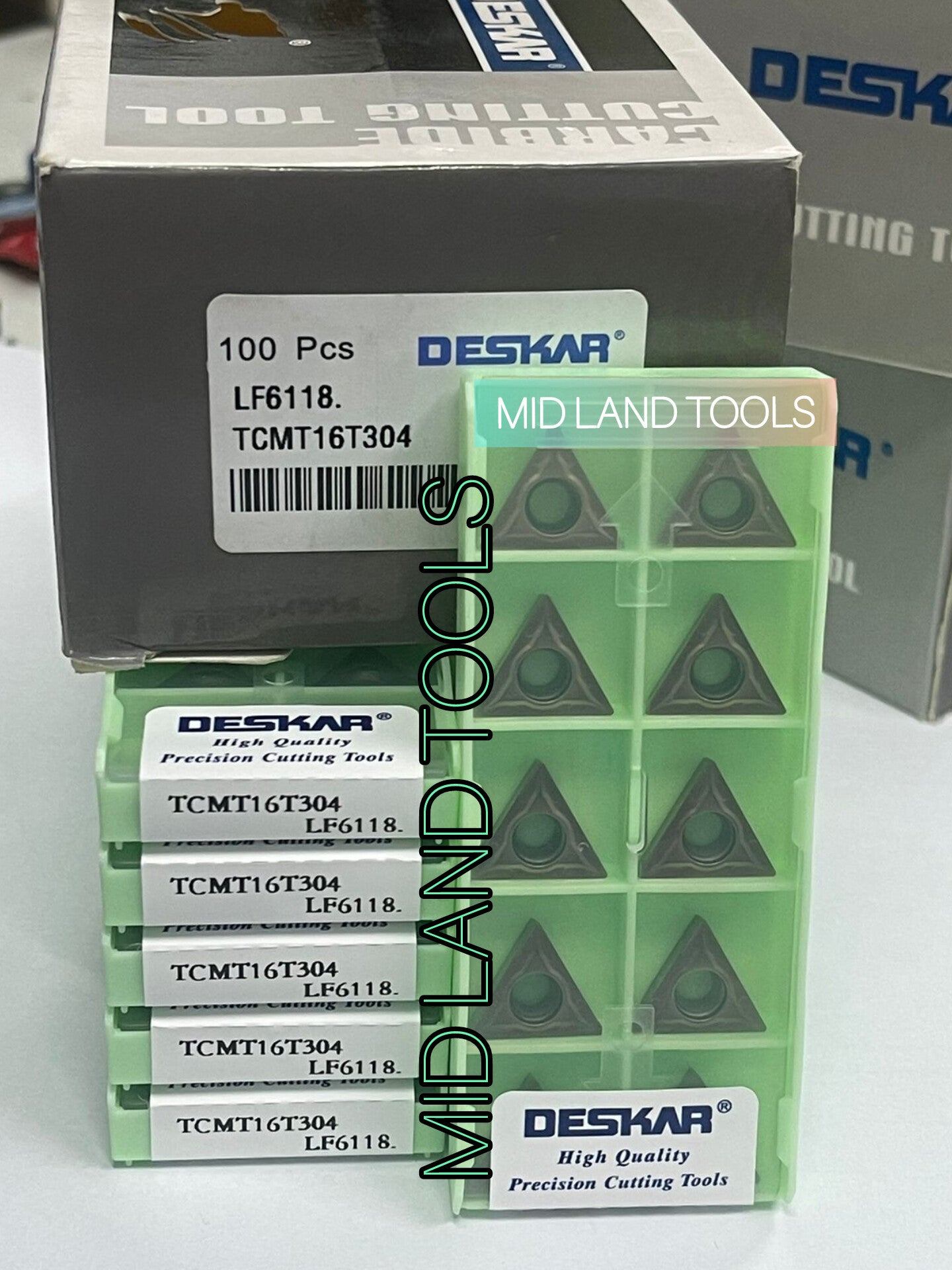 TCMT16T304 LF6118 TURNING INSERT (DESKAR) — Midland Tools India