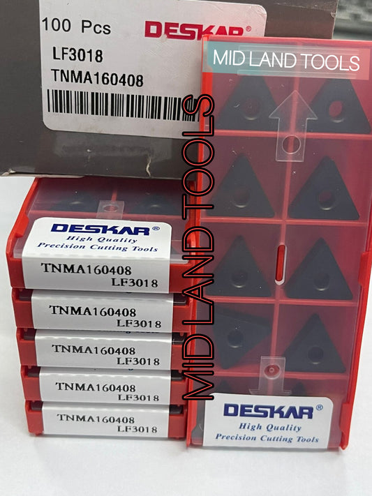 TNMA160404/08/12 LF3018 TURNING INSERT (DESKAR)