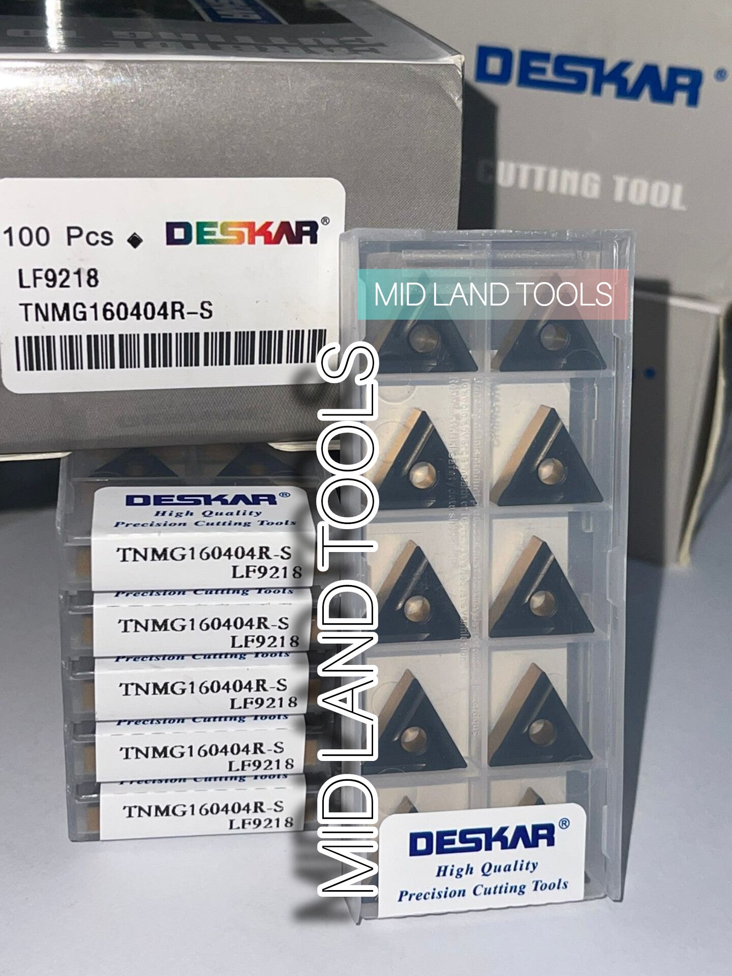 TNMG160404 R-S LF9218 TURNING INSERT (DESKAR) — Midland Tools India