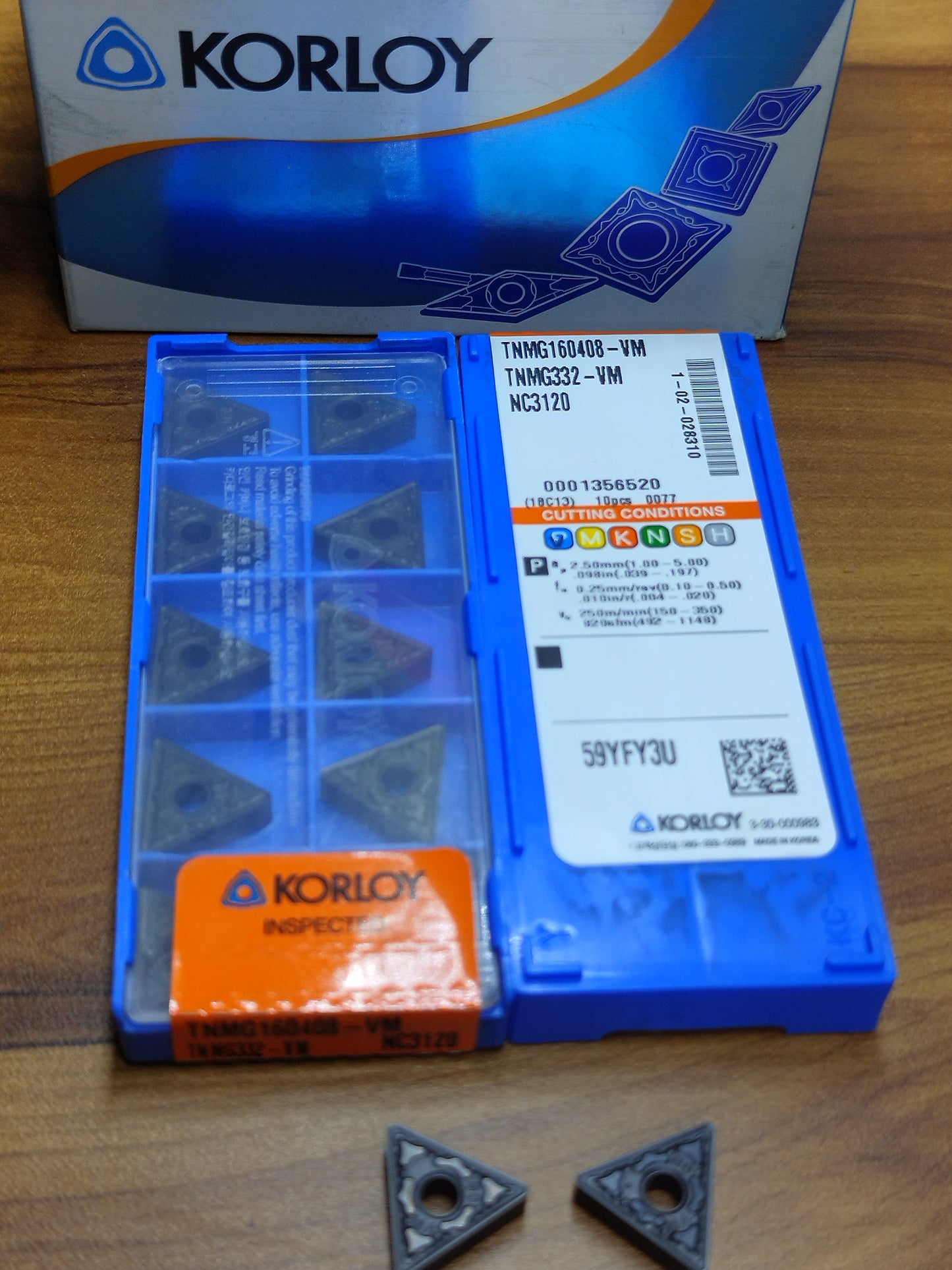 TNMG 160404/08/12 TURNING INSERT (KORLOY) — Midland Tools India — image 3