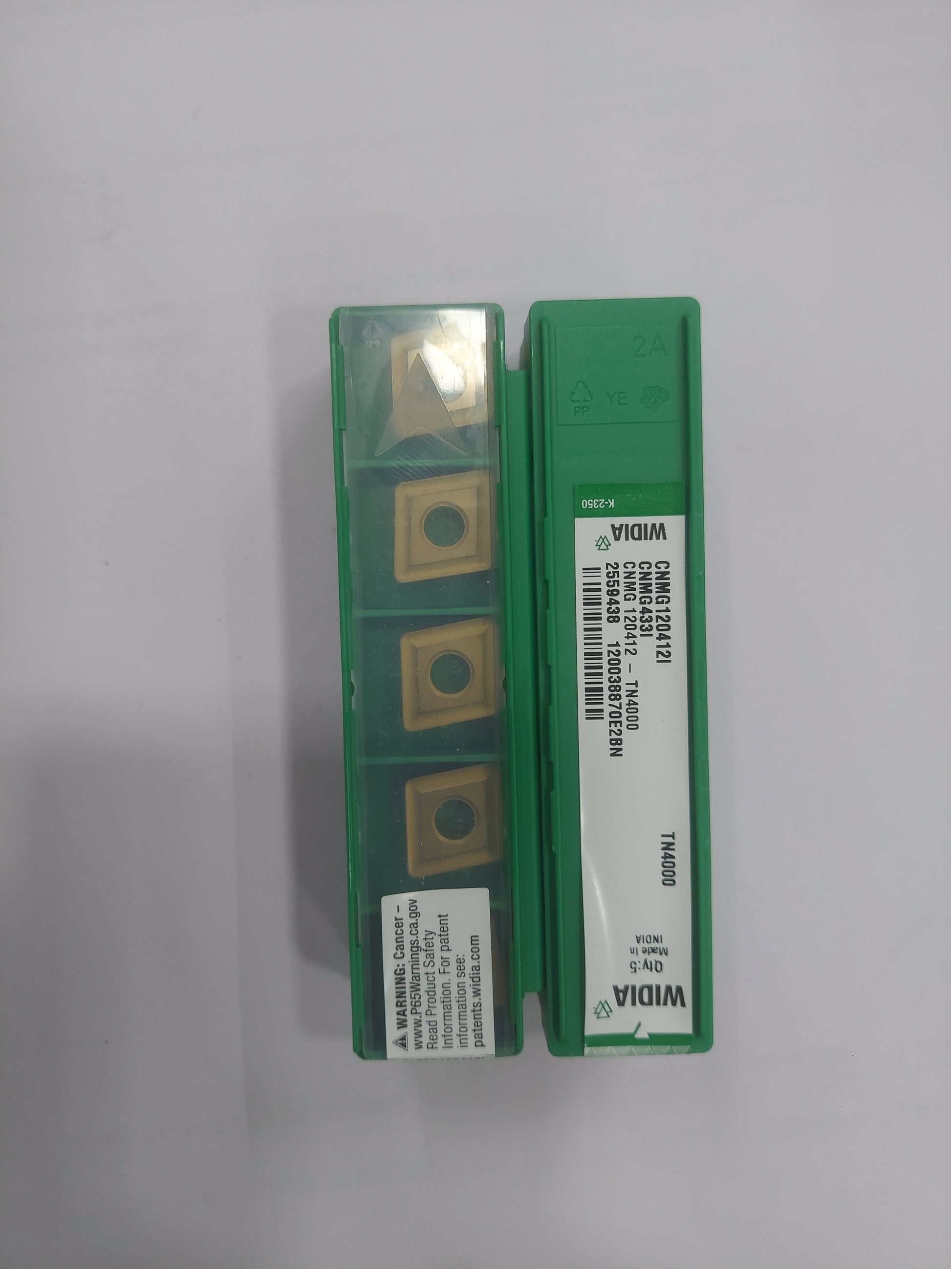 CNMG120408/12 TN4000 TURNING INSERT (WIDIA) — Midland Tools India